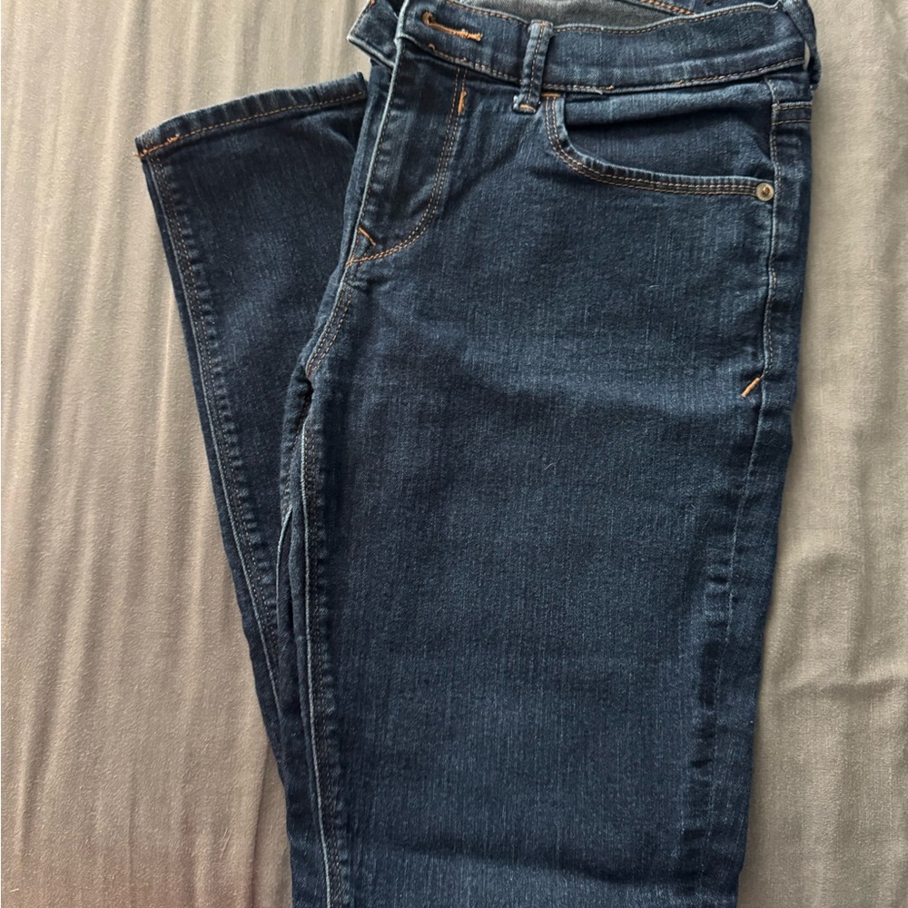 Express Women's Deep Indigo Skinny Jeans